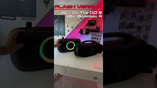 JBL Boombox 4 vs JBL Partybox OTG2 Flash Versus