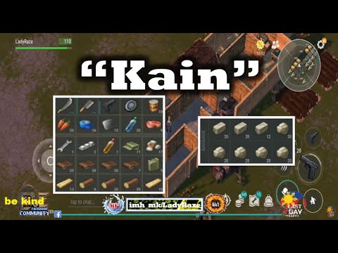 "Kain" using tanning rack to block | REVENGE RAID - Last Day On Earth