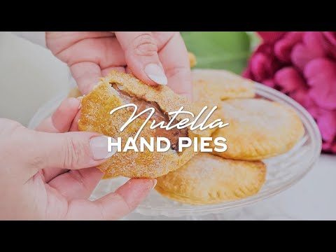 Nutella Hand Pies (air fryer chocolate hand pie recipe)