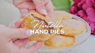 Nutella Hand Pies (air fryer chocolate hand pie recipe)