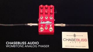 Video thumbnail for Wombtone Analog Phaser - ChaseBliss Audio by Curtis Kent