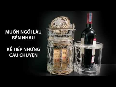 Mô Hình Lắp Ghép Đồng Hồ Gỗ 3D The Dream Tourbillon