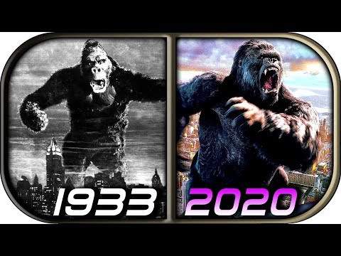 EVOLUTION of KING KONG in Movies (1933-2020) Godzilla vs Kong trailer movie scene leaked footage