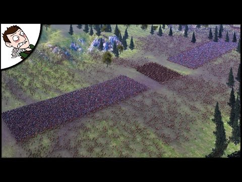 Massive 32000 Roman v Barbarian Battle of Teutoburg Forest - Ultimate Epic Battle Simulator Gameplay