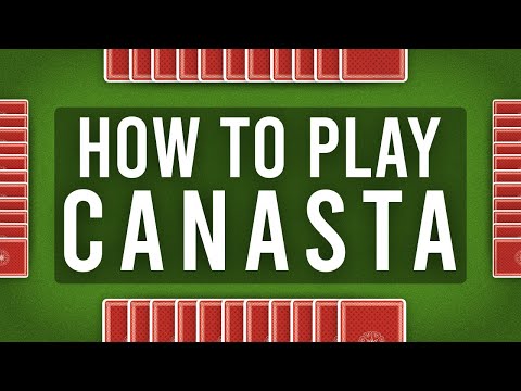 How to Play Canasta | canasta for beginners | canasta card game how to play