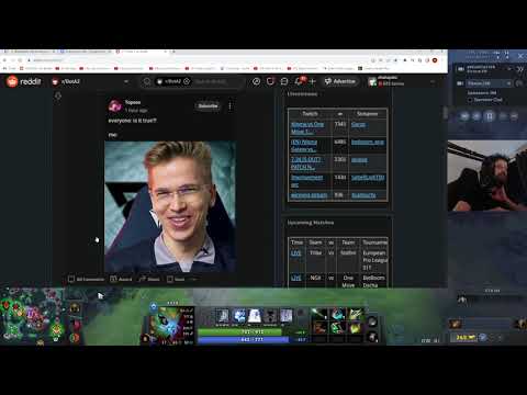 Gorgc reacts to Topson's YT Channel post on possibly playing for Tundra