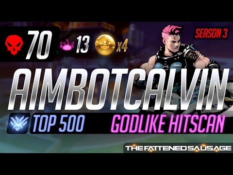 [Top 500] AimbotCalvin's Godlike 70-Kill Zarya Game on Lijiang Tower
