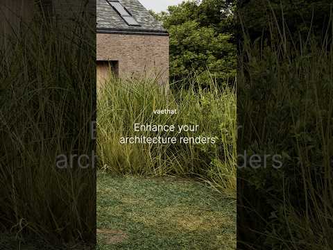 Best AI Render Enhancer Architecture Renders | Vaethat