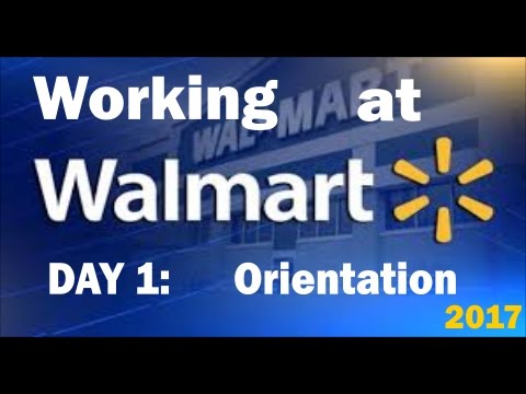 Orientation Walmart