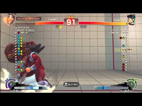 SSF4 AE 2012: ALL IN 85 (Dictator) vs: GarSEEYA 00 (Deejay) - TRUE HD ENDLESS MATCHES