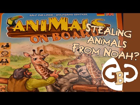 GizmoBoardGames reviews: Animals on Board