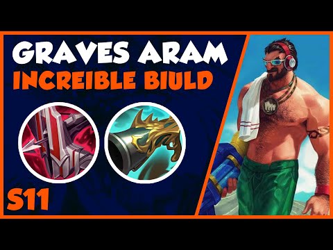 🔫🔫"La build prohibida de graves"💨🏃 | Graves ARAM S11 | Habilidades, Objetos y Runas