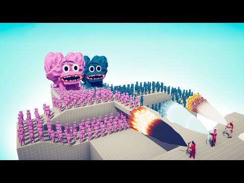 100x POPPY PLAYTIME + GIANTS vs 3x EVERY GOD - TABS | Totally Accurate Battle Simulator