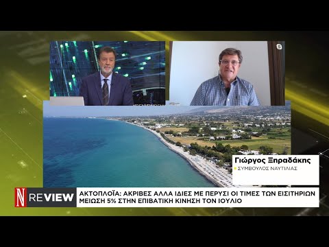 Μείωση 5% στην επιβατική κίνηση τον Ιούλιο – Ακριβές αλλά ίδιες με πέρυσι οι τιμές των εισιτηρίων