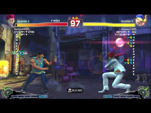 Dashio (Viper) vs Taiga (Evil Ryu/Yun) - AE 2012 Matches *720p*