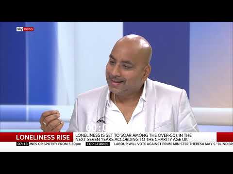 25/09/18 Sky News Sunrise Interview - Loneliness in the Elderly with Neil Shah