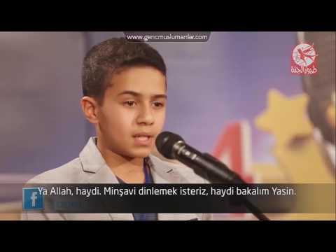 Ses Yarışmasına Katılan Suriyeli Çocuktan Harika Kur'an Tilaveti
