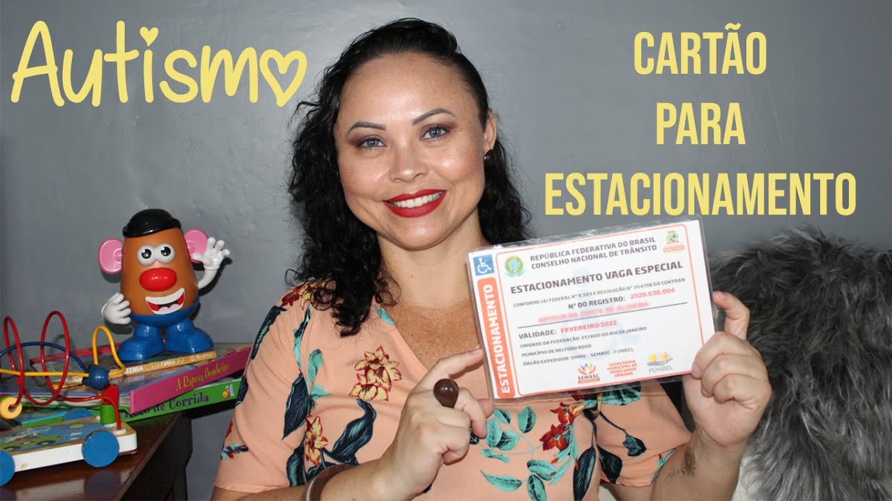 Autismo: Cartão para vaga especial em estacionamento