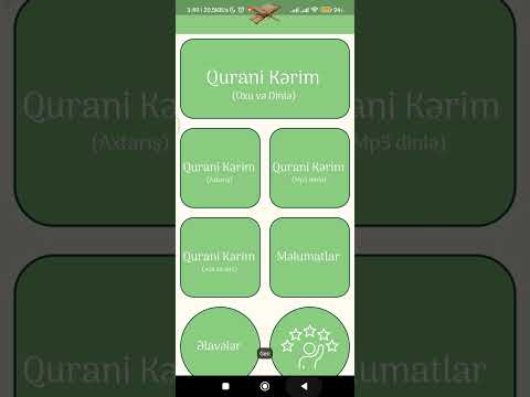 Qurani Kərim (Səsli) Video