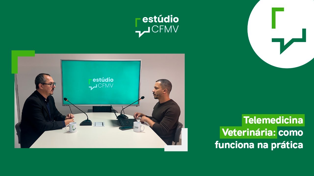 Estúdio CFMV - Telemedicina Veterinária: como funciona na prática