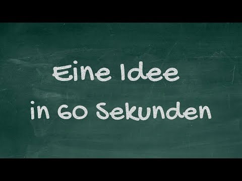 Eine Idee in 60 Sekunden #2 - If you could read my mind
