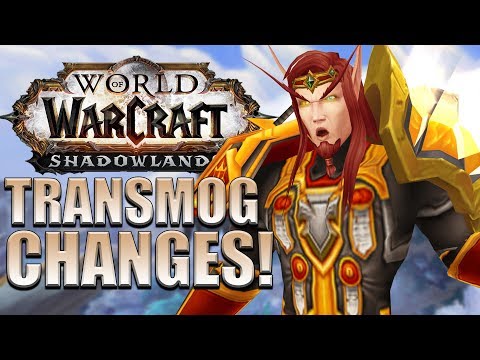 HUGE Transmog Changes Coming in Shadowlands