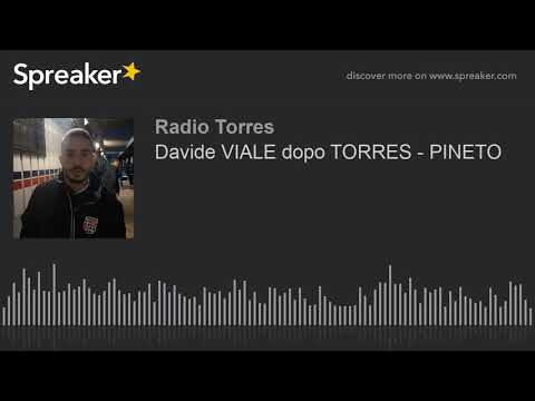 Davide VIALE dopo TORRES - PINETO