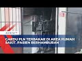 Gardu PLN Terbakar Di Rumah Sakit Pasien Berhamburan