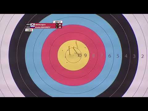 KOREA Archery perfect shoot by LEE SEUNGYUN