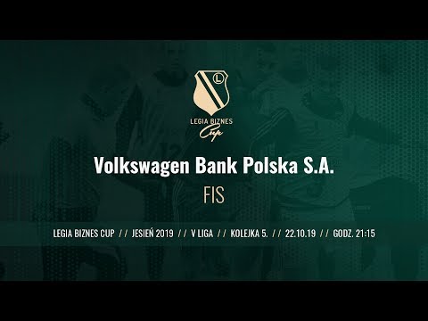 Skrót spotkania Volkswagen bank Polska S.A. - FIS ( Legia Biznes Cup Jesień 2019 )