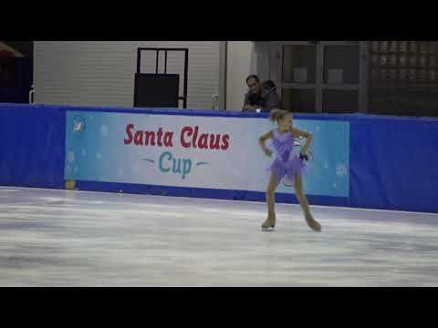 13th Santa Claus Cup 2019: Valeriia Taranenko(UKR) - FS Cubs Girls ISU 9 Free Skating
