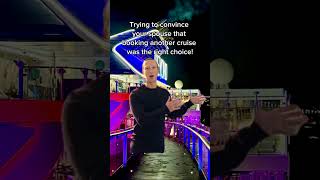 Booking another cruise is always the right choice! #cruise #shorts #eatsleepcruise