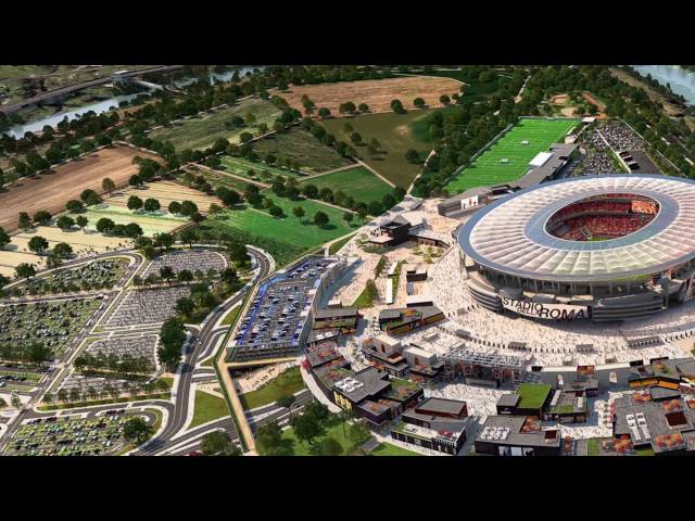 Introducing AS Roma’s new Stadio della Roma, due for completion in 2017