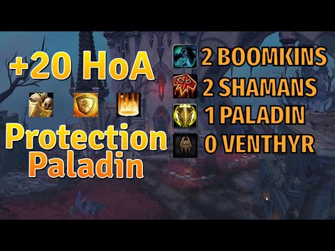 Protection Paladin Mythic Plus: +20 Halls of Atonement Commentary