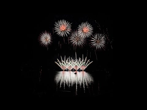 Ignis Brunensis 8.6.2024. Soutěžní ohňostroj, Česko „Dobytí ráje“ (4K)