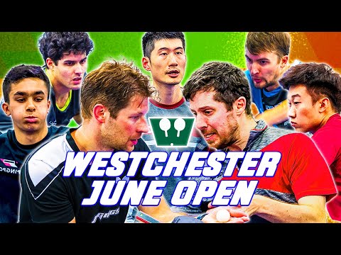 June 2023 Highlights Westchester Table Tennis Center 4K HD! FT Bastian Steger, Damien Provost