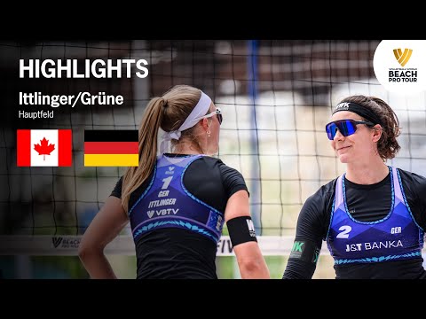 Kanadisches Duo zu stark für Ittlinger & Grüne | Beach Pro Tour | Elite16 Ostrava | DVV