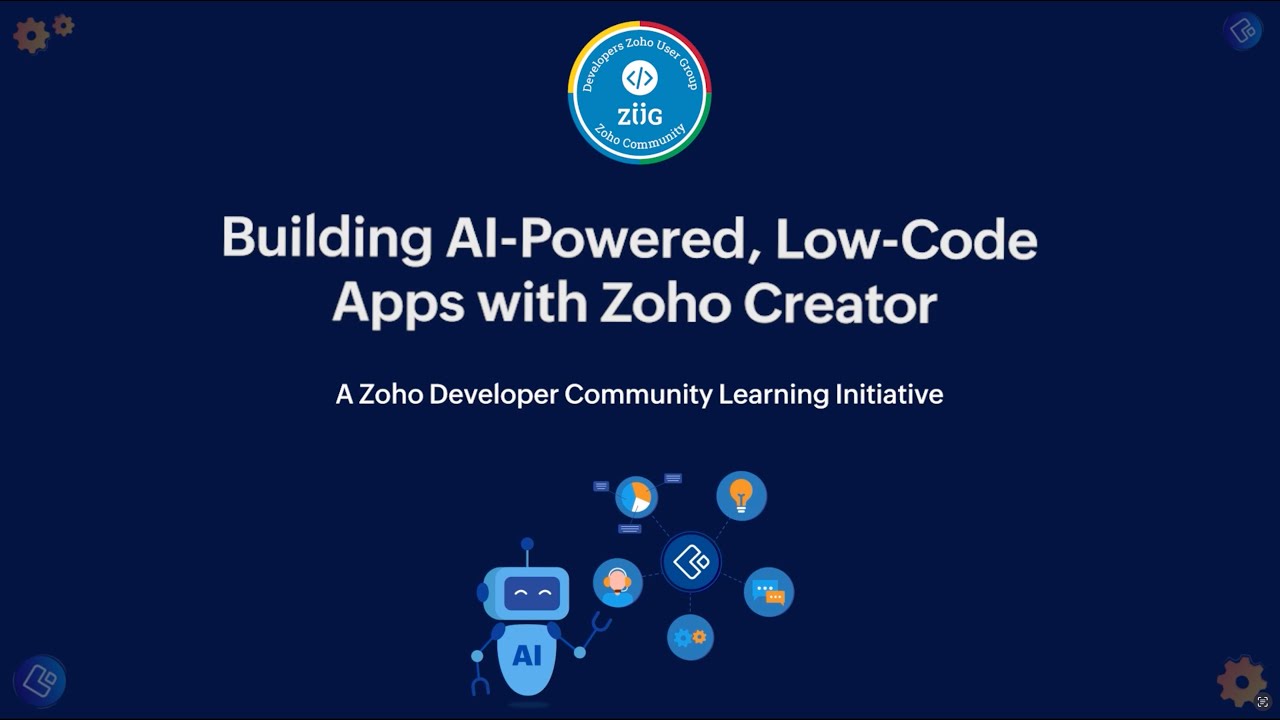 AI in Zoho Creator | Building AI-Powered, Low-Code Apps with CoCreator
