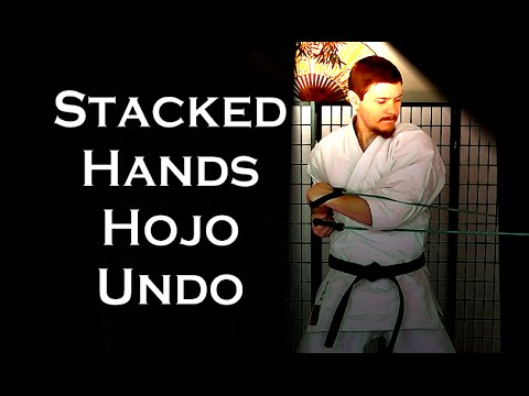 Waza Wednesday 9/14/16 - "Stacked Hands Posture" Hojo Undo