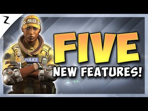5 New Features! New Season! - Rainbow Six Siege