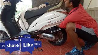 How To Open Seat lock Without key in Activa