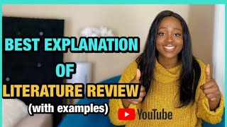 Literature Review Writing 2021: How to write a literature review FAST with example