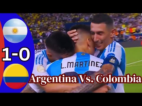 Messi’s Embrace: Lautaro’s Heroics Seal Copa America Triumph! #messi #champion #argentina