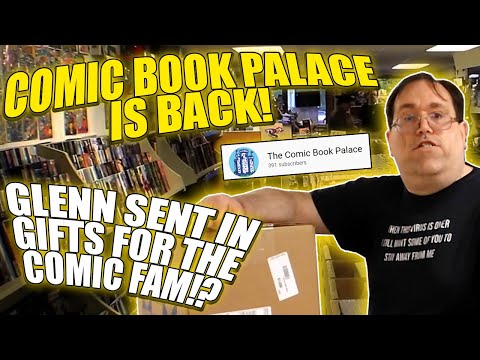 Glenn from The Comic Book Palace Sent YOU Gifts! / Indie Comic Spotlight / Comic Karma Unboxing