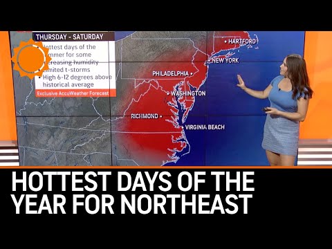 Northeast Heat: I-95 Corridor Could See Hottest Days...