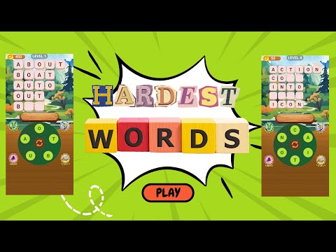 Word Game: Hard Words Puzzle