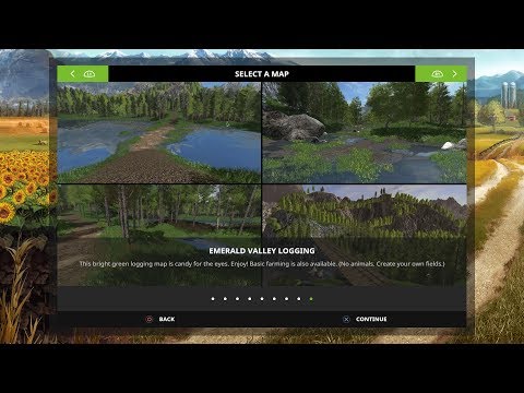 FS17: Emerald Valley Logging Map Tour