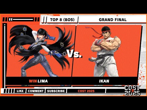 COST 2025 - GRAND FINAL - Lima (Bayonetta) VS Ikan (Ryu) - Super Smash Bros. Ultimate - SSBU