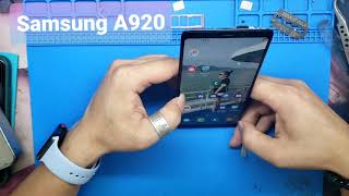 Samsung A920 / open the device / Replace back cover / Replace speaker samsung A9