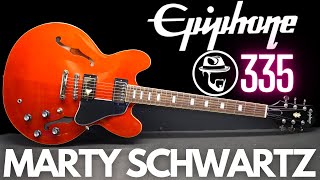Video thumbnail for NEW Epiphone Marty Schwartz ES-335 (VERY IMPRESSIVE) by Play and Trade Guitars